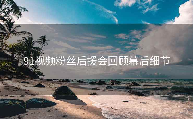 91视频粉丝后援会回顾幕后细节