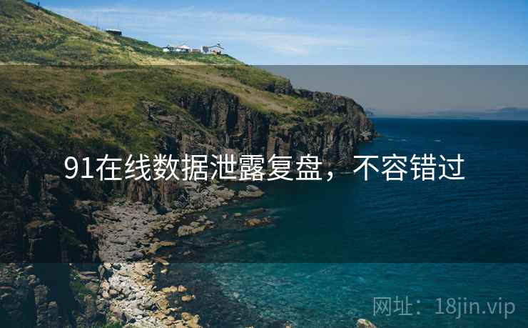 91在线数据泄露复盘，不容错过