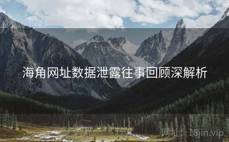 海角网址数据泄露往事回顾深解析