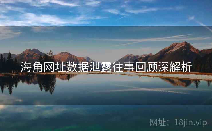 海角网址数据泄露往事回顾深解析