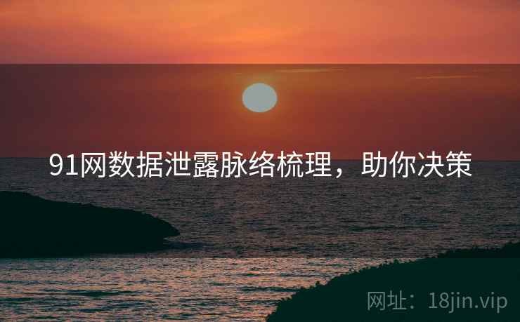91网数据泄露脉络梳理，助你决策
