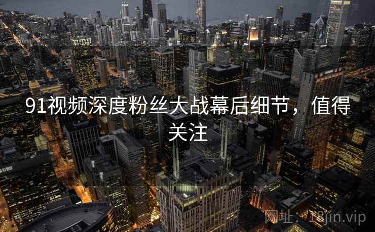 91视频深度粉丝大战幕后细节，值得关注